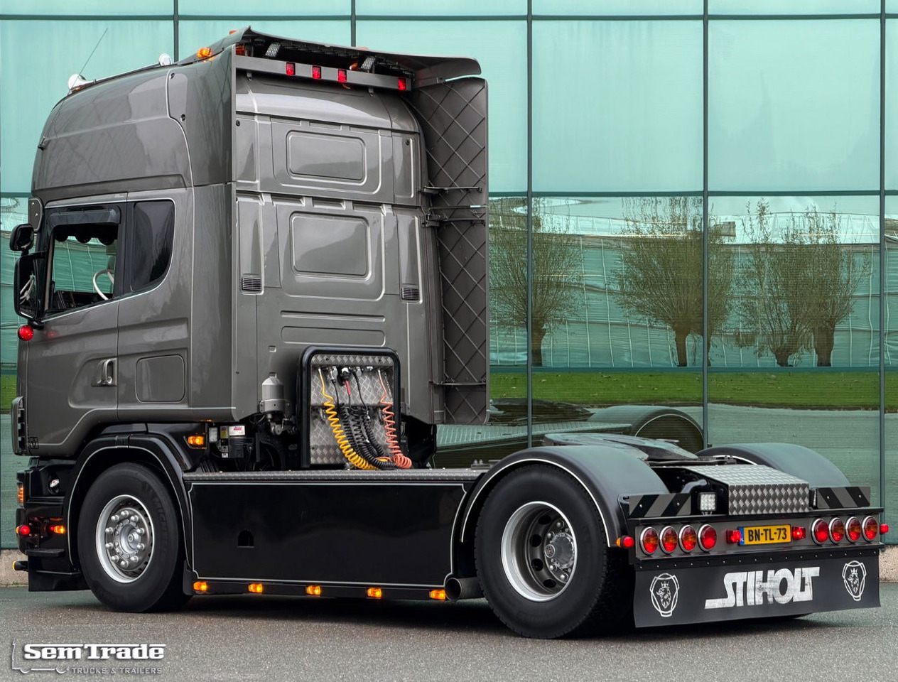 Scania R164-480 V8 King Retarder Manual Gearbox Showtruck Completely Rebuild Unique Condition - Cap tractor: Foto 3 Scania R164-480 V8 King Retarder Manual Gearbox Showtruck Completely Rebuild Unique Condition - Cap tractor: Foto 3