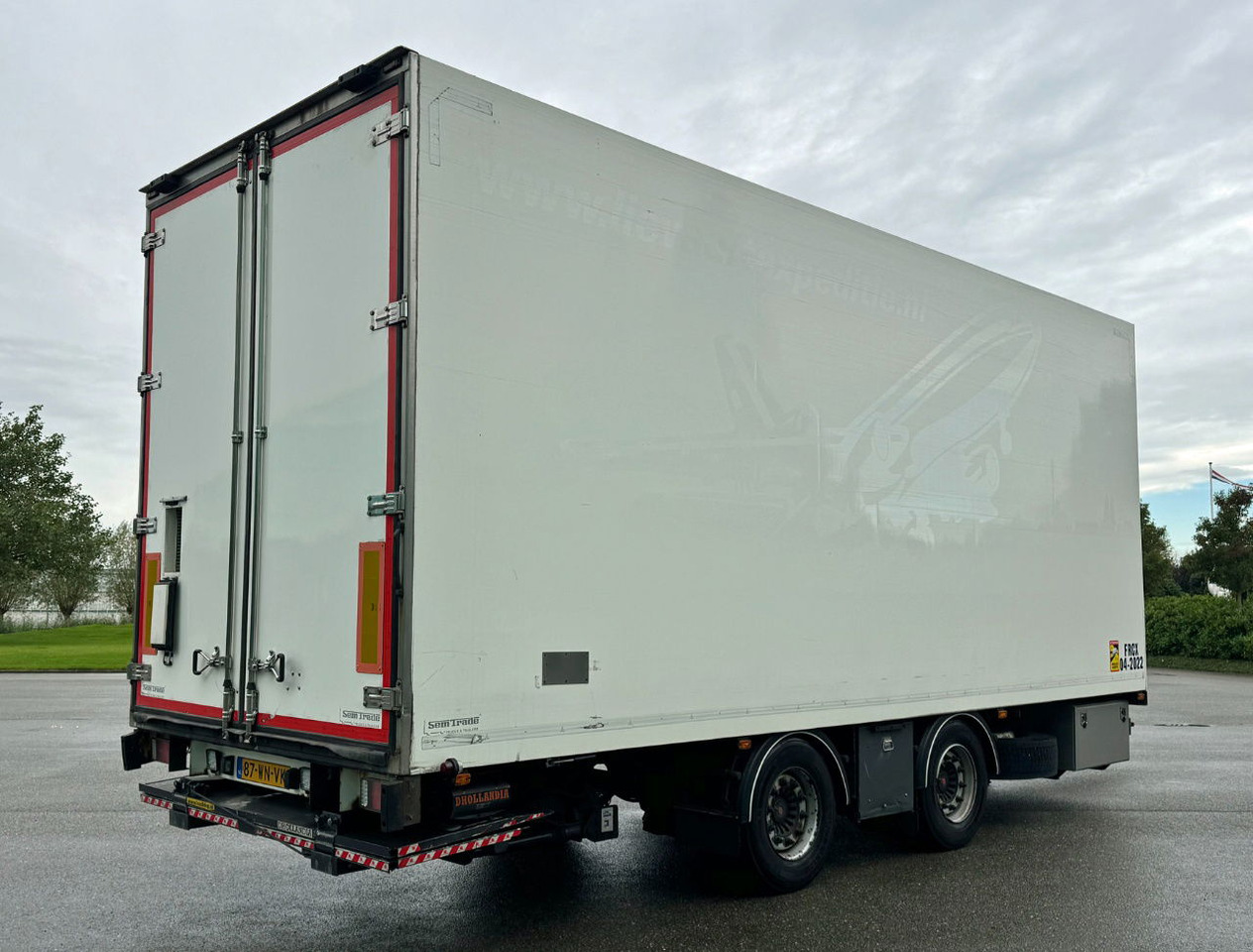DRACO MZS 218 Wipkar 750 x 250 x 290 CM Inside Tail Lift 2021 TRS Iceland TOP Condition NL Trailertrailer - Remorcă furgon: Foto 5 DRACO MZS 218 Wipkar 750 x 250 x 290 CM Inside Tail Lift 2021 TRS Iceland TOP Condition NL Trailertrailer - Remorcă furgon: Foto 5