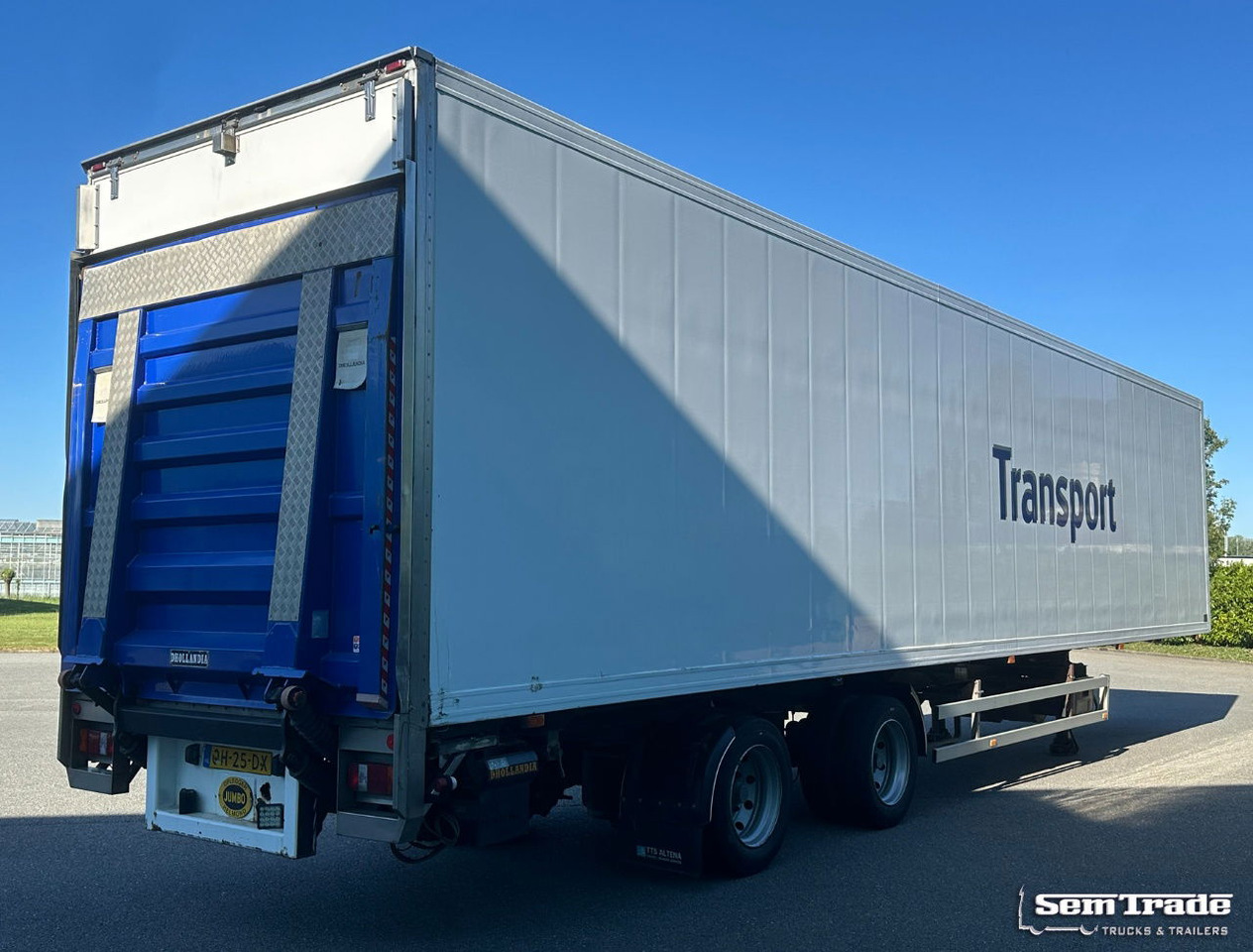 Jumbo 2 Alxe SOR Isolated BOX Tail Lift Steering Axle Holland-Trailer - Semiremorcă furgon: Foto 5 Jumbo 2 Alxe SOR Isolated BOX Tail Lift Steering Axle Holland-Trailer - Semiremorcă furgon: Foto 5