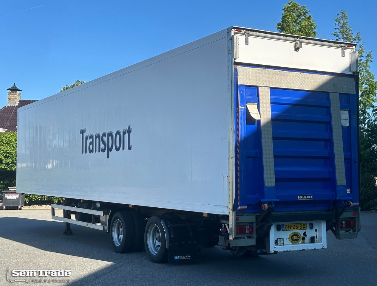 Jumbo 2 Alxe SOR Isolated BOX Tail Lift Steering Axle Holland-Trailer - Semiremorcă furgon: Foto 3 Jumbo 2 Alxe SOR Isolated BOX Tail Lift Steering Axle Holland-Trailer - Semiremorcă furgon: Foto 3