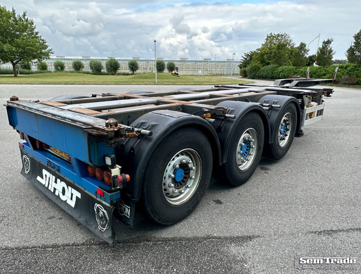 Pacton TXC.343.KB Front+Middle+Back Slider Lift Axle Steering Axle NL-Trailer - Semiremorcă transport containere/ Swap body: Foto 5 Pacton TXC.343.KB Front+Middle+Back Slider Lift Axle Steering Axle NL-Trailer - Semiremorcă transport containere/ Swap body: Foto 5