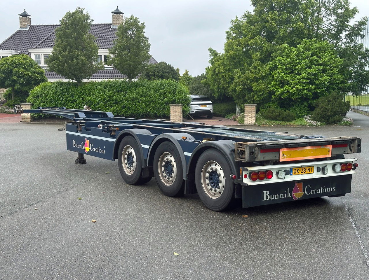 Schmitz Cargobull SCF 24 G LX Back Slider Disc Brakes Lift Axle TOP Condition NL - Semiremorcă transport containere/ Swap body: Foto 3 Schmitz Cargobull SCF 24 G LX Back Slider Disc Brakes Lift Axle TOP Condition NL - Semiremorcă transport containere/ Swap body: Foto 3