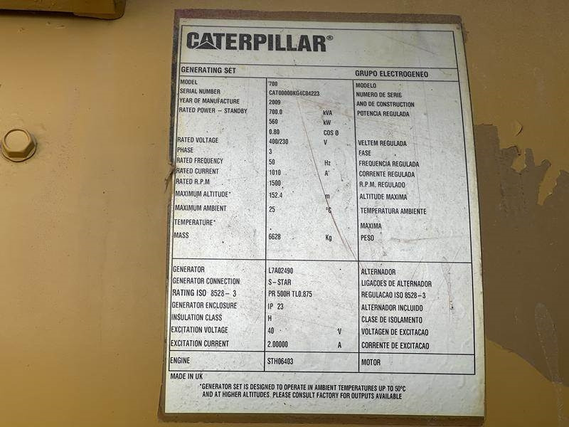 Cat C 18 - 700 - Generator electric: Foto 4 Cat C 18 - 700 - Generator electric: Foto 4