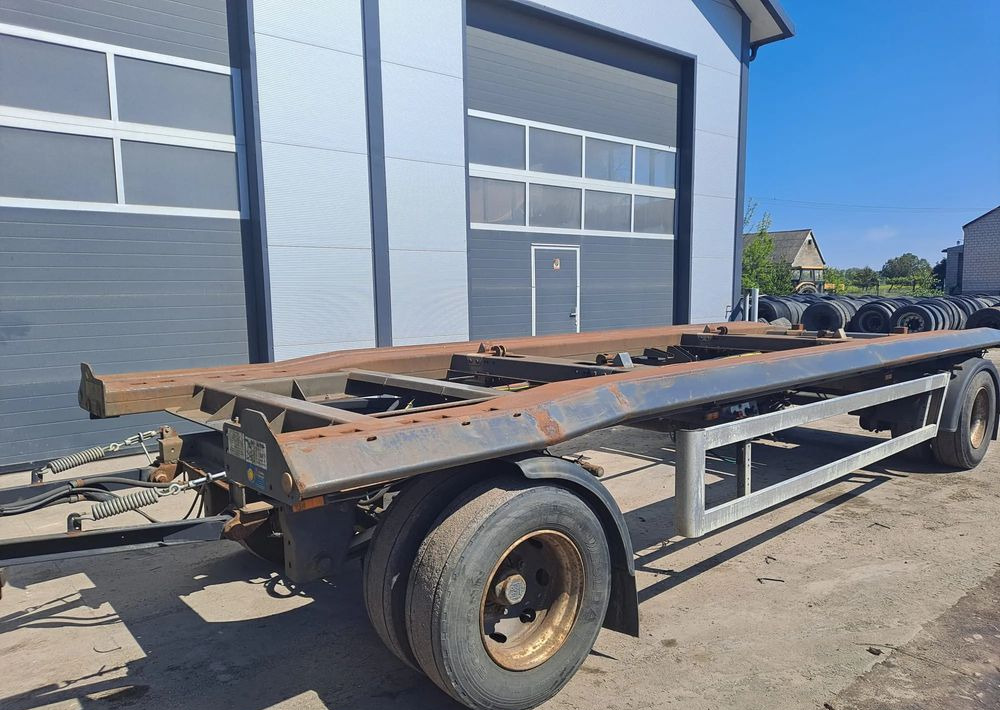 Huffermann Przyczepa Schmitz do hakowca - Remorcă abroll/ Skiploader: Foto 4 Huffermann Przyczepa Schmitz do hakowca - Remorcă abroll/ Skiploader: Foto 4