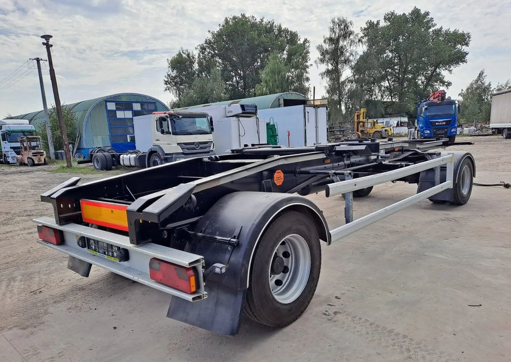 Huffermann Przyczepa do hakowca Huffermann-Moeslein - Remorcă abroll/ Skiploader: Foto 1 Huffermann Przyczepa do hakowca Huffermann-Moeslein - Remorcă abroll/ Skiploader: Foto 1