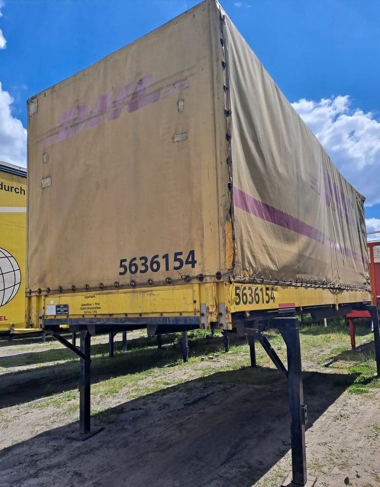 Kögel Zabudowa 7,45m 18 palet burtoplandeka - Caroserie cu prelata: Foto 3 Kögel Zabudowa 7,45m 18 palet burtoplandeka - Caroserie cu prelata: Foto 3