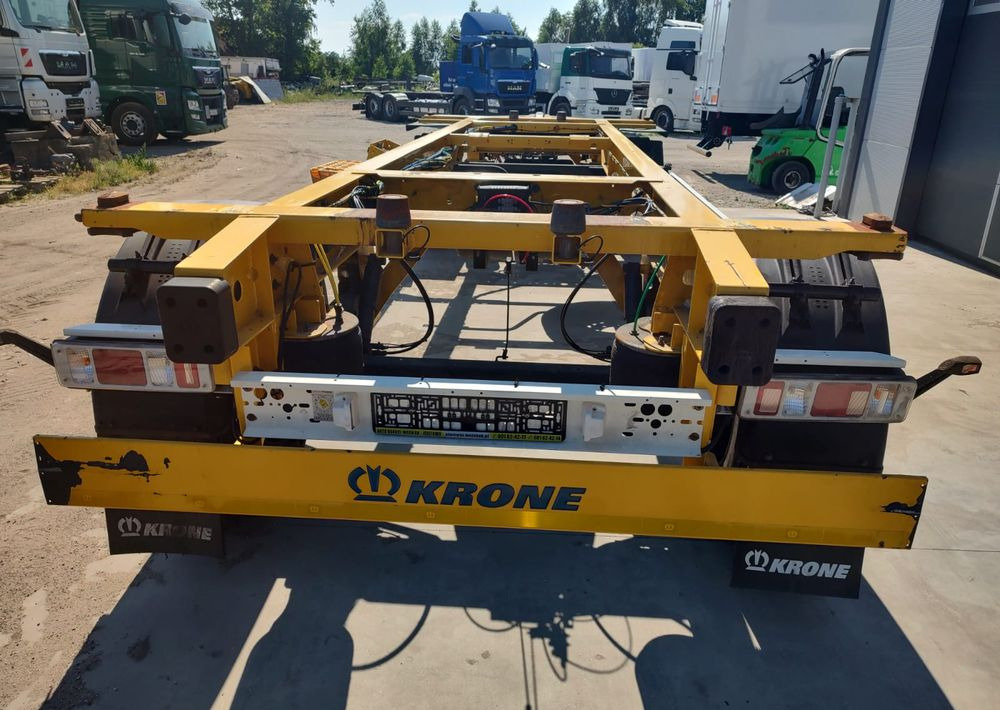 Krone Przyczepa BDF Krone - Remorcă transport containere/ Swap body: Foto 3 Krone Przyczepa BDF Krone - Remorcă transport containere/ Swap body: Foto 3