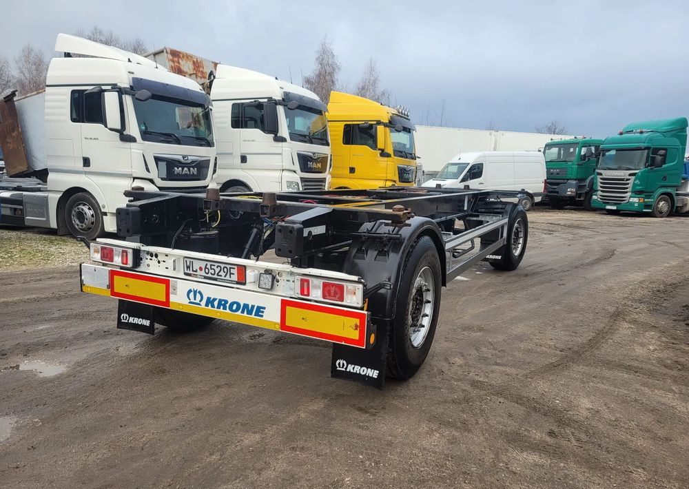 Krone Przyczepa BDF - Remorcă transport containere/ Swap body: Foto 4 Krone Przyczepa BDF - Remorcă transport containere/ Swap body: Foto 4