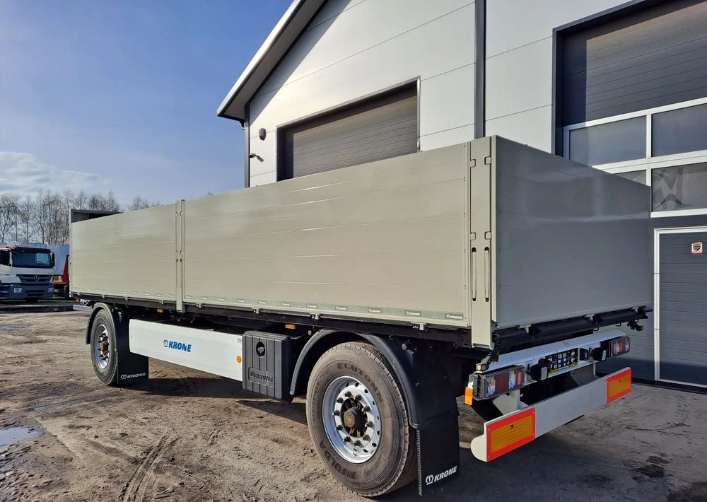 Krone Przyczepa KRONE Budowlanka - Remorcă platformă: Foto 1 Krone Przyczepa KRONE Budowlanka - Remorcă platformă: Foto 1