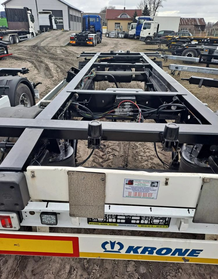 Krone Przyczepa Krone BDF 2017 rok - Remorcă transport containere/ Swap body: Foto 5 Krone Przyczepa Krone BDF 2017 rok - Remorcă transport containere/ Swap body: Foto 5