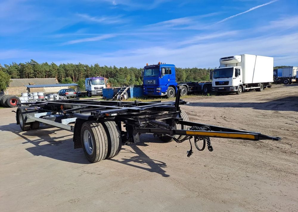 Krone Przyczepa Krone BDF 2017r - Remorcă transport containere/ Swap body: Foto 1 Krone Przyczepa Krone BDF 2017r - Remorcă transport containere/ Swap body: Foto 1