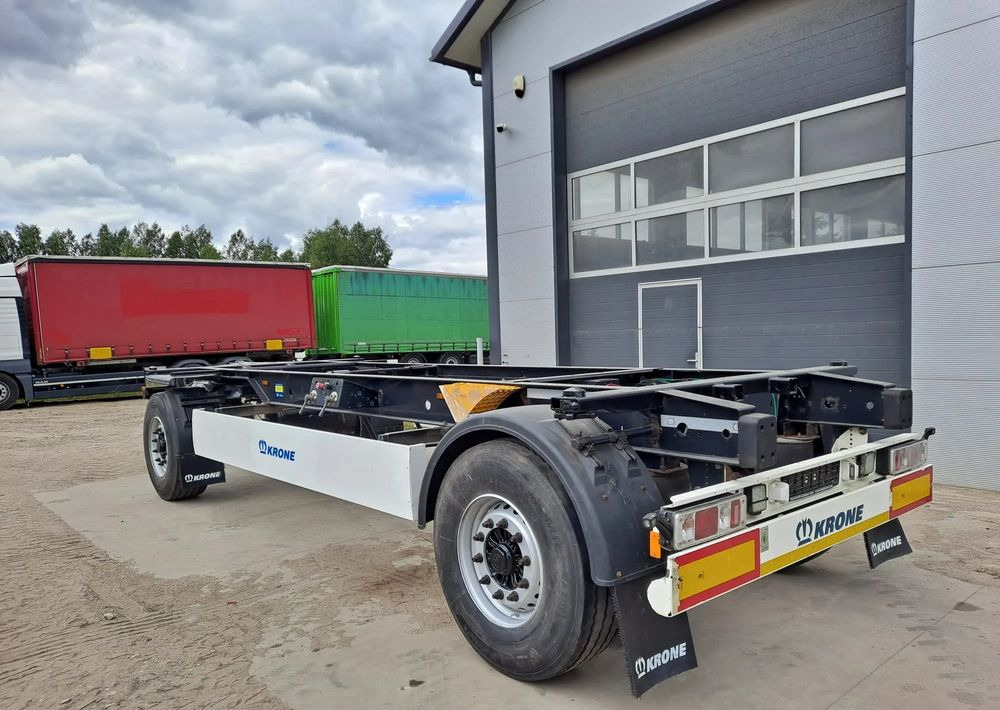 Krone Przyczepa Krone - Remorcă transport containere/ Swap body: Foto 4 Krone Przyczepa Krone - Remorcă transport containere/ Swap body: Foto 4