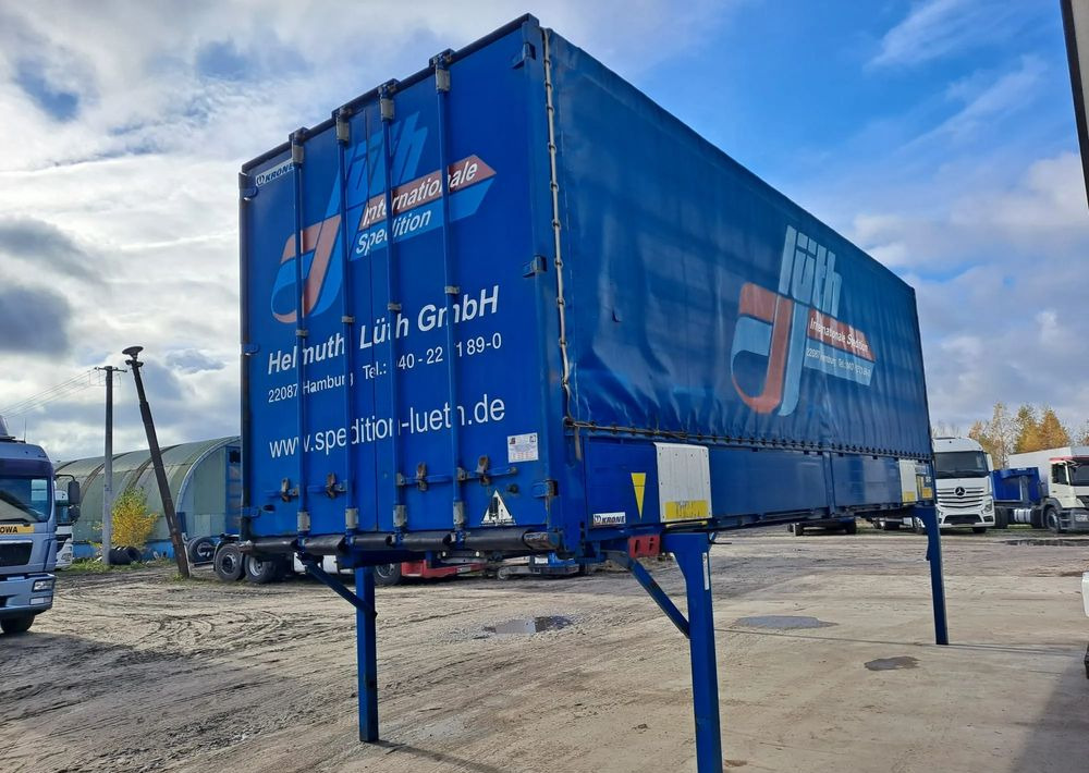 Krone Zabudowa BDF 7,45 18 palet Faktura VAT - Caroserie cu prelata: Foto 2 Krone Zabudowa BDF 7,45 18 palet Faktura VAT - Caroserie cu prelata: Foto 2