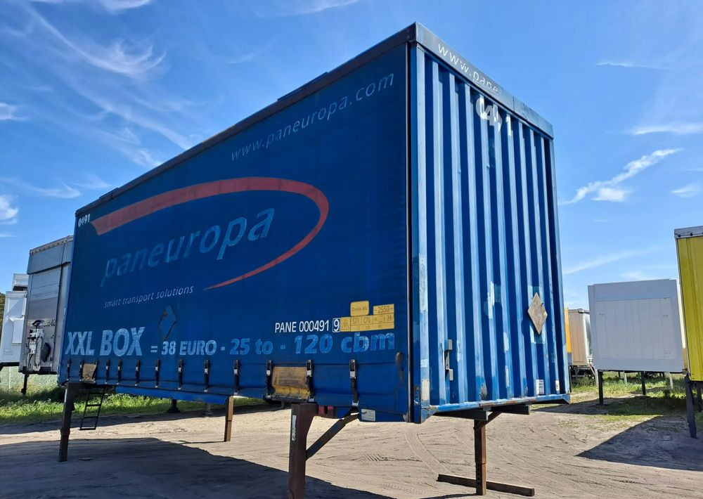 Krone Zabudowa Jumbo Firana BDF 7.70 m - Caroserie cu prelata: Foto 4 Krone Zabudowa Jumbo Firana BDF 7.70 m - Caroserie cu prelata: Foto 4