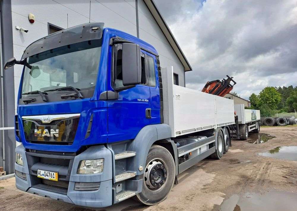 MAN TGS 26.400 Budowlanka Euro 6 - Camion platformă, Camion cu macara: Foto 5 MAN TGS 26.400 Budowlanka Euro 6 - Camion platformă, Camion cu macara: Foto 5