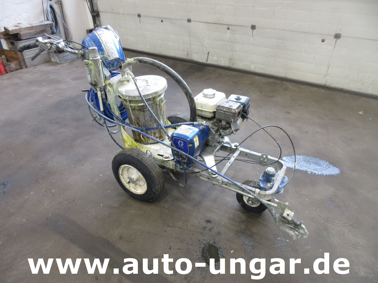 Graco LineLazer IV 3900 Airless Pumpe defekt Straßenmarkierung Roadmarking Traceuse - Maşină de asfaltat: Foto 1 Graco LineLazer IV 3900 Airless Pumpe defekt Straßenmarkierung Roadmarking Traceuse - Maşină de asfaltat: Foto 1