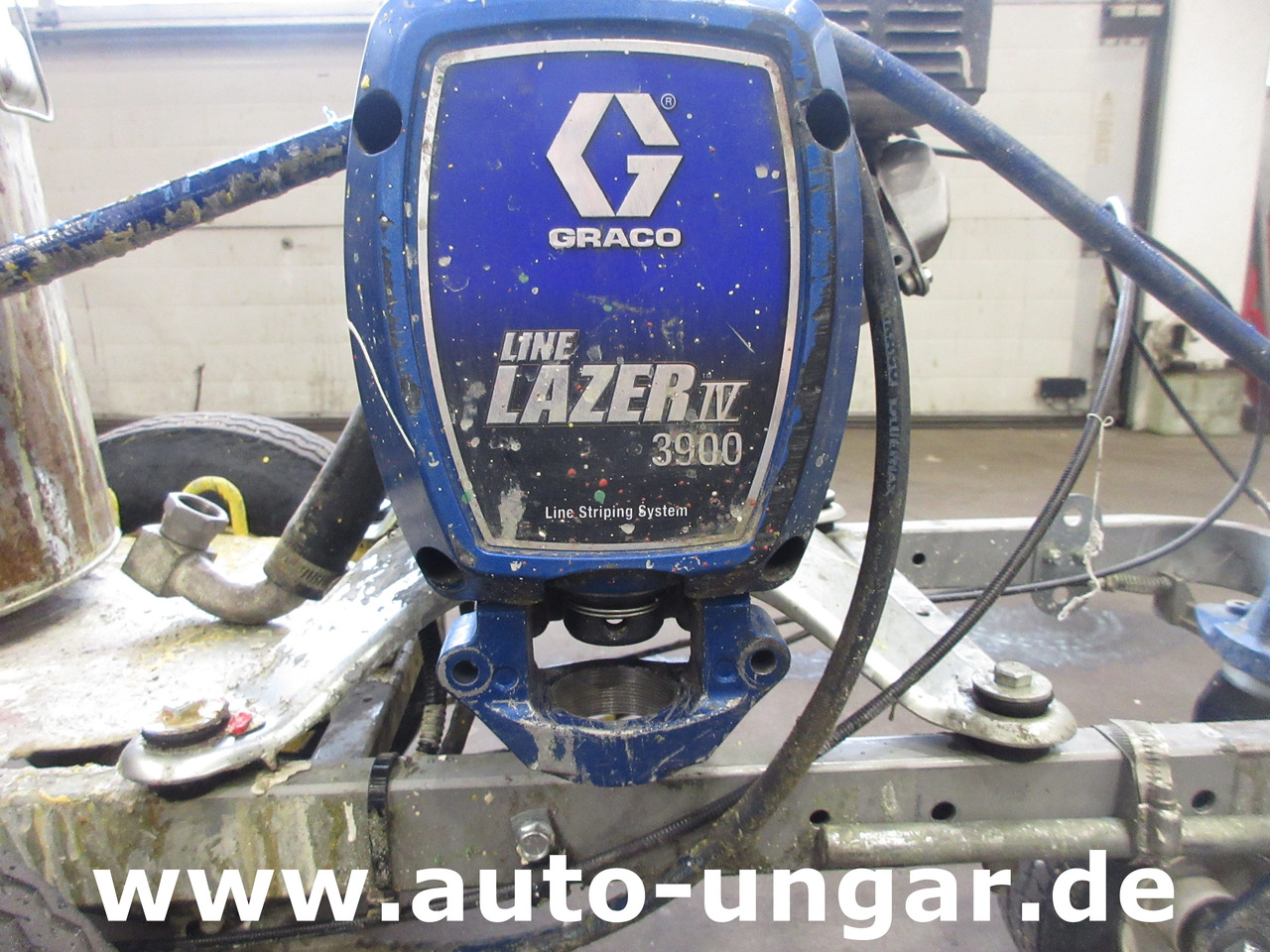 Graco LineLazer IV 3900 Airless Pumpe defekt Straßenmarkierung Roadmarking Traceuse - Maşină de asfaltat: Foto 2 Graco LineLazer IV 3900 Airless Pumpe defekt Straßenmarkierung Roadmarking Traceuse - Maşină de asfaltat: Foto 2