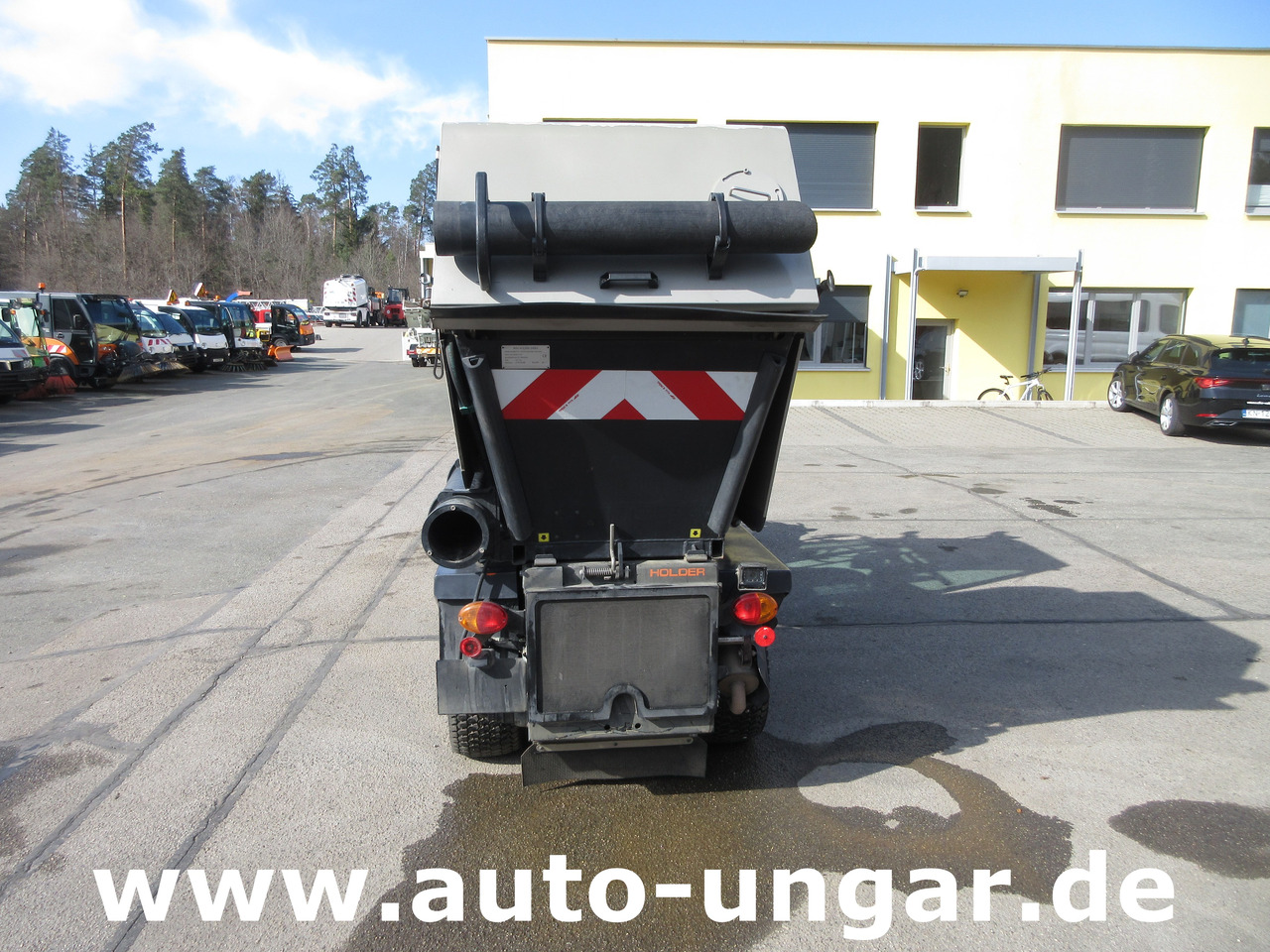 Holder X45 Kubota Diesel Motor Baujahr 2019 Allrad Kehrmaschine Geräteträger - Tractor comunal: Foto 4 Holder X45 Kubota Diesel Motor Baujahr 2019 Allrad Kehrmaschine Geräteträger - Tractor comunal: Foto 4