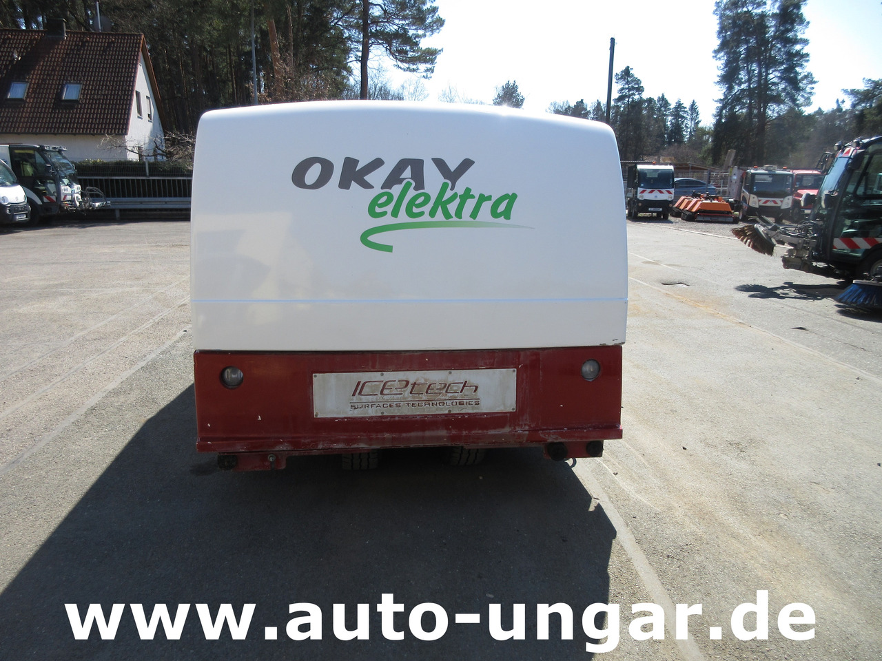 OKAY 3500 Elektra 80V IceResurfacer Elektro Eisbearbeitungsmaschine Zamboni - Vehicul utilitar electric: Foto 3 OKAY 3500 Elektra 80V IceResurfacer Elektro Eisbearbeitungsmaschine Zamboni - Vehicul utilitar electric: Foto 3