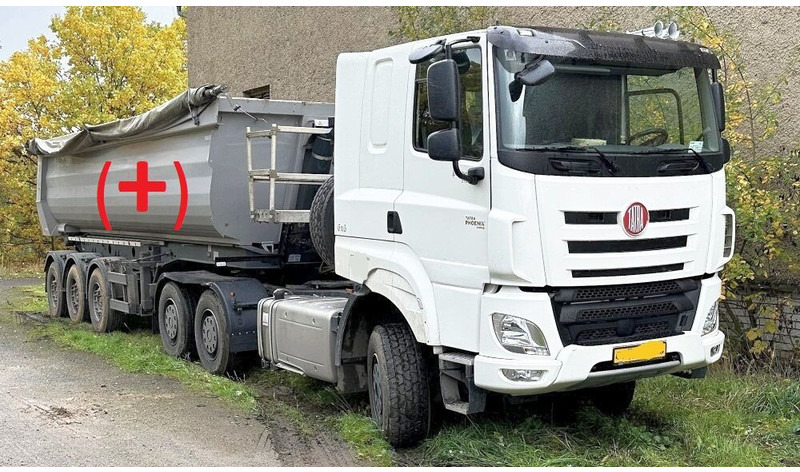 Tatra 6x6 hydr. 75/48t Phoenix 158/DAF (TRACTOR docs/kfz!) - Cap tractor: Foto 2 Tatra 6x6 hydr. 75/48t Phoenix 158/DAF (TRACTOR docs/kfz!) - Cap tractor: Foto 2