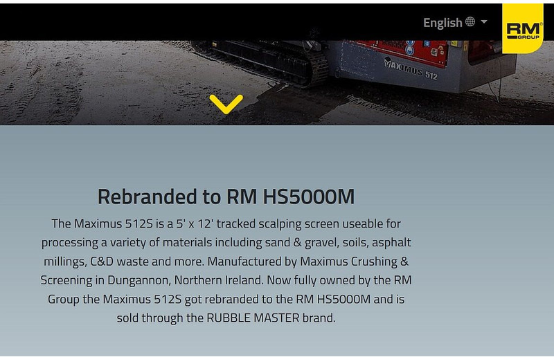 Leasing de Maximus - 512 S / RubbleMaster HS5000 Maximus - 512 S / RubbleMaster HS5000: Foto 14