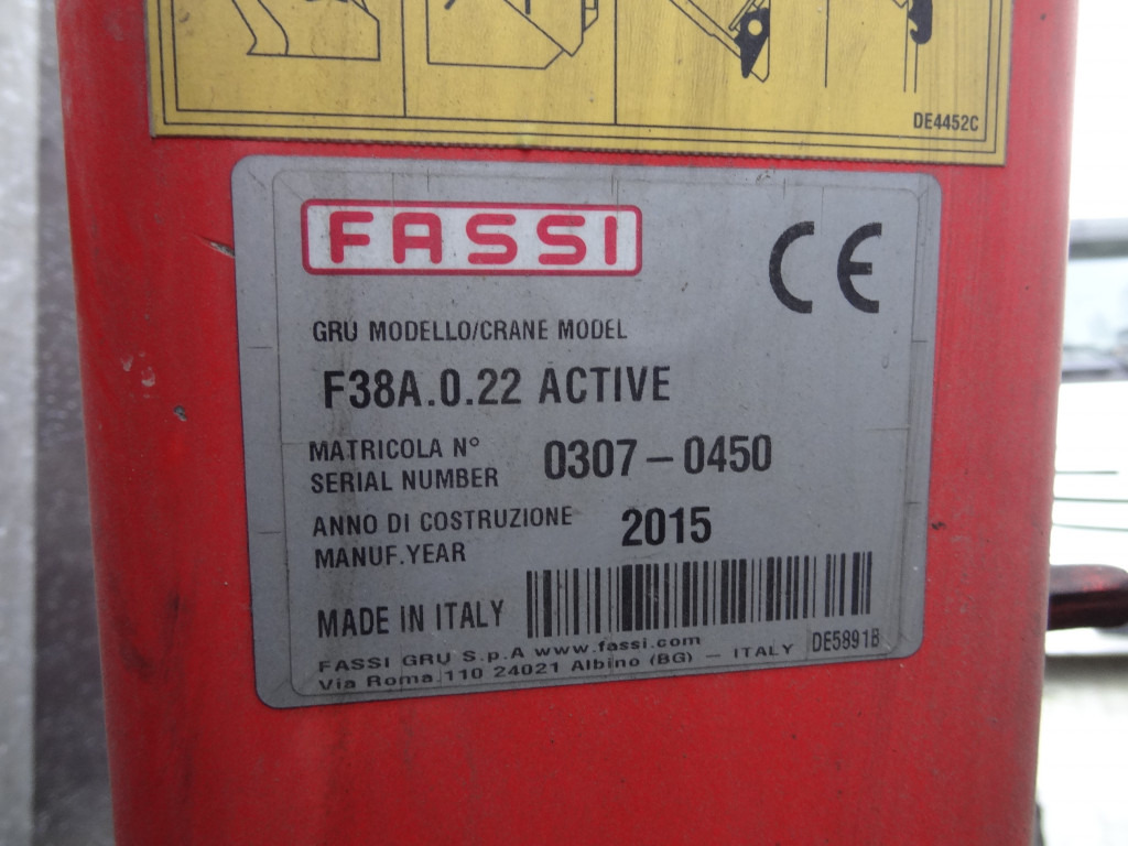 Iveco EuroCargo 120E25 Fassi F38 - Camion cu macara, Camion platformă: Foto 5 Iveco EuroCargo 120E25 Fassi F38 - Camion cu macara, Camion platformă: Foto 5