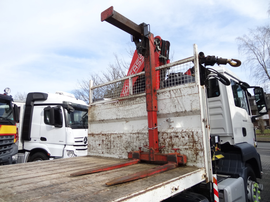 MAN TGS 26.320 6X4 BB mit Kran Fassi F175 - Camion cu macara, Camion platformă: Foto 3 MAN TGS 26.320 6X4 BB mit Kran Fassi F175 - Camion cu macara, Camion platformă: Foto 3