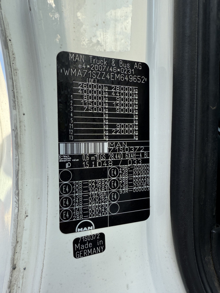 MAN TGS 28.440 6X4H-4 Atlas 290 bis 24 Meter - Camion platformă, Camion cu macara: Foto 5 MAN TGS 28.440 6X4H-4 Atlas 290 bis 24 Meter - Camion platformă, Camion cu macara: Foto 5