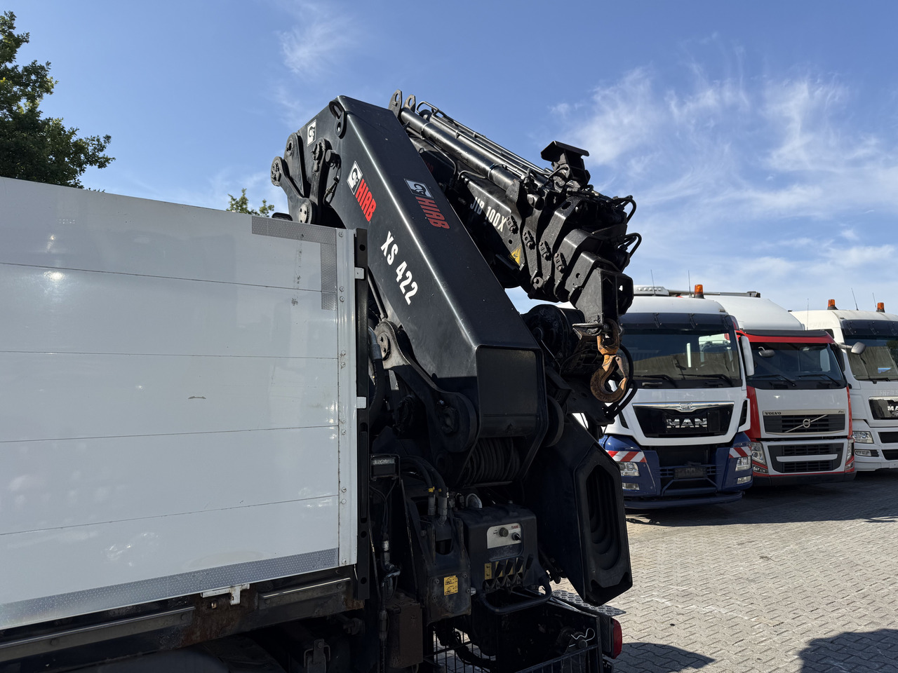 MAN TGX 26.480 6X2 Hiab 422 + Jib + Winde - Camion platformă, Camion cu macara: Foto 3 MAN TGX 26.480 6X2 Hiab 422 + Jib + Winde - Camion platformă, Camion cu macara: Foto 3