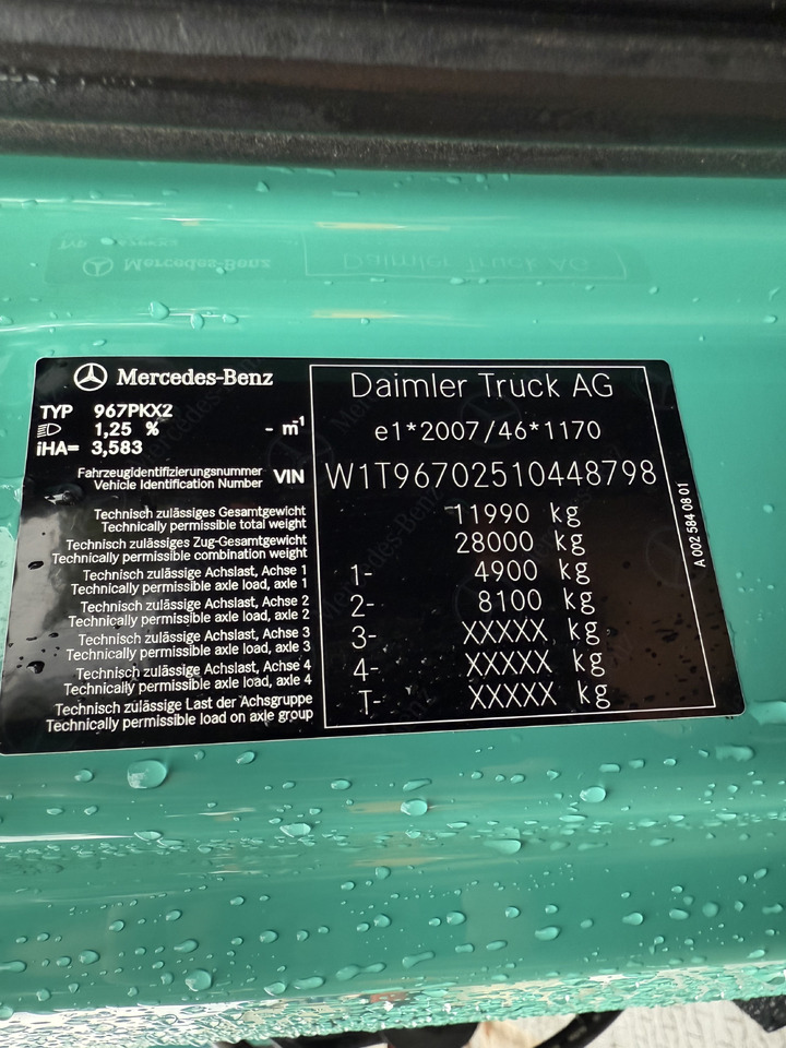 Mercedes-Benz Atego 1227 Kran MKG 96 - Camion platformă, Camion cu macara: Foto 5 Mercedes-Benz Atego 1227 Kran MKG 96 - Camion platformă, Camion cu macara: Foto 5