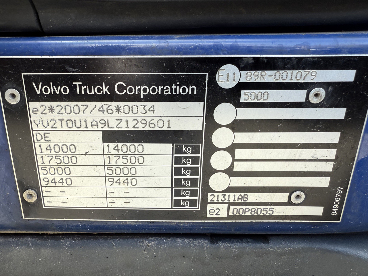 Camion cu prelată Volvo FL210 14 Tonner: Foto 7 Camion cu prelată Volvo FL210 14 Tonner: Foto 7