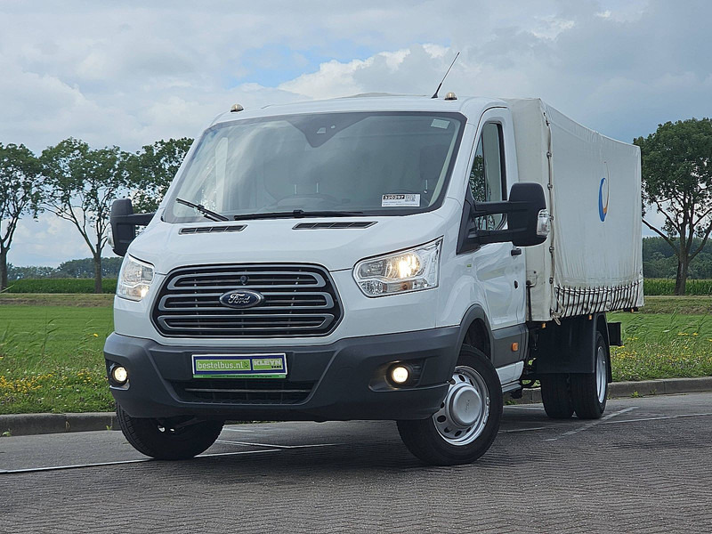 Ford Transit 350 XL 170 pk ac EURO6 - Autoutilitară cu prelată: Foto 1 Ford Transit 350 XL 170 pk ac EURO6 - Autoutilitară cu prelată: Foto 1