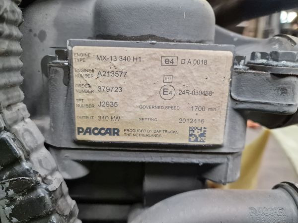 DAF MX-13 340 H1 Engine (Truck) - Motor pentru Camion: Foto 2 DAF MX-13 340 H1 Engine (Truck) - Motor pentru Camion: Foto 2