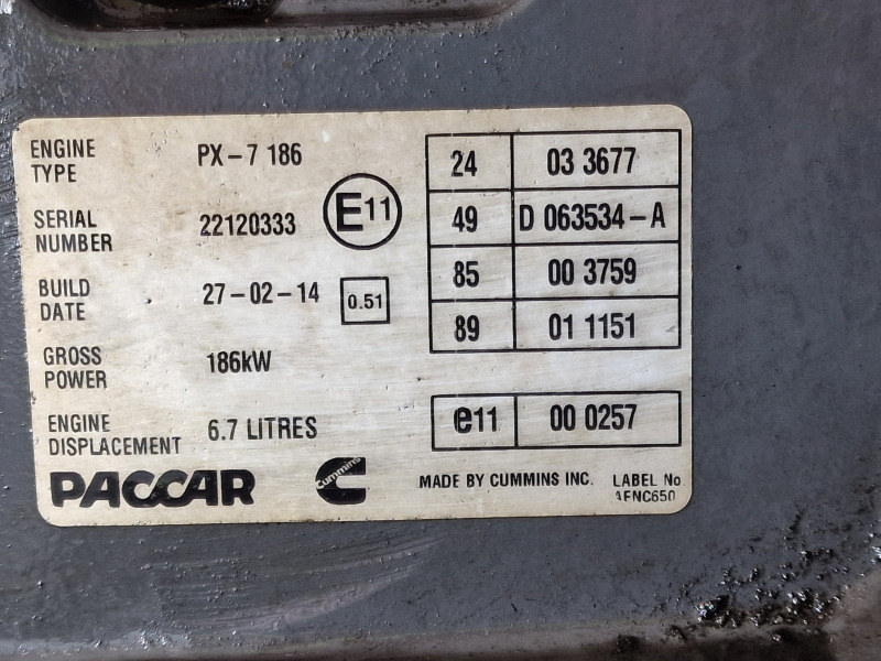 DAF PX-7 184 Engine (Truck) - Motor pentru Camion: Foto 2 DAF PX-7 184 Engine (Truck) - Motor pentru Camion: Foto 2