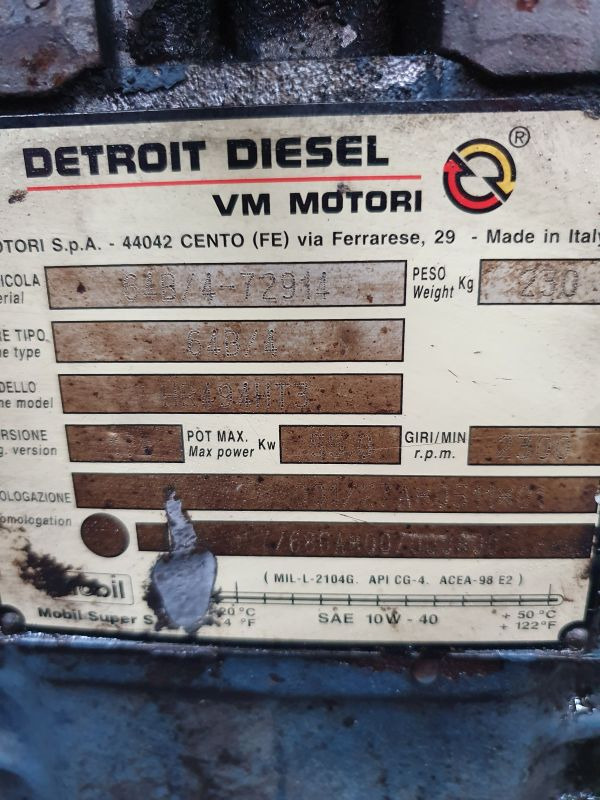 Detroit Diesel 64B/4 - Motor pentru Utilaje constructii: Foto 1 Detroit Diesel 64B/4 - Motor pentru Utilaje constructii: Foto 1