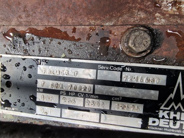 Deutz F8L413F Engine (Industrial) - Motor pentru Echipament industrial: Foto 2 Deutz F8L413F Engine (Industrial) - Motor pentru Echipament industrial: Foto 2