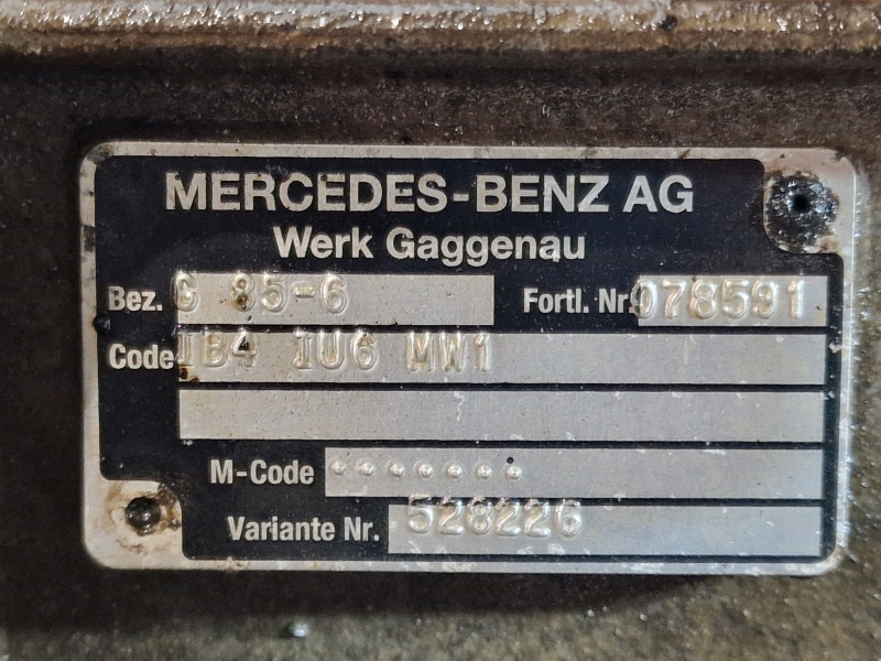 Mercedes Benz G85-6 Gearbox - Cutie de viteze: Foto 2 Mercedes Benz G85-6 Gearbox - Cutie de viteze: Foto 2