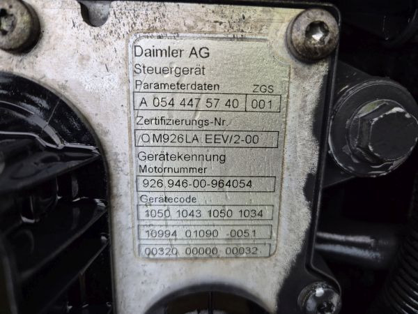 Motor pentru Camion Mercedes Benz OM926LA.EEV/2-03 Econic Spec Engine (Truck): Foto 11