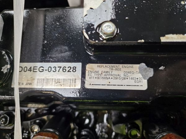 Mitsubishi D04EG-TA Engine (Plant) - Motor pentru Utilaje constructii: Foto 2 Mitsubishi D04EG-TA Engine (Plant) - Motor pentru Utilaje constructii: Foto 2