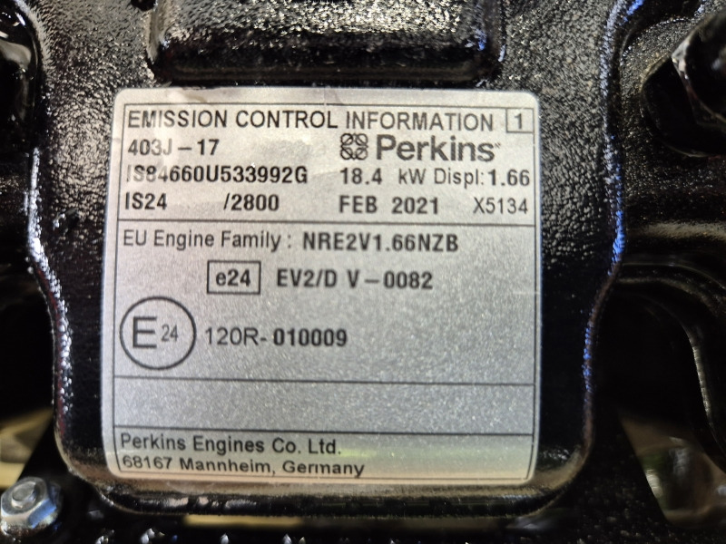 Perkins 403J-17 Engine (JCB Plant) - Motor pentru Utilaje constructii: Foto 2 Perkins 403J-17 Engine (JCB Plant) - Motor pentru Utilaje constructii: Foto 2