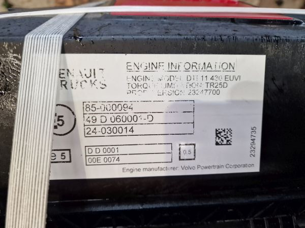 Renault DTI11 430 EUVI Engine (Truck) - Motor pentru Camion: Foto 2 Renault DTI11 430 EUVI Engine (Truck) - Motor pentru Camion: Foto 2