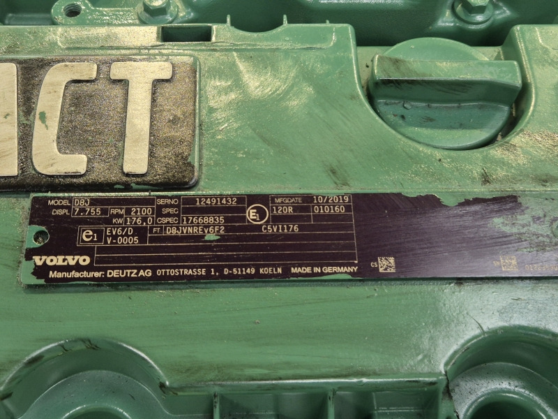 Volvo L110H D8J Genuine Reconditioned Engine (Plant) - Motor pentru Utilaje constructii: Foto 2 Volvo L110H D8J Genuine Reconditioned Engine (Plant) - Motor pentru Utilaje constructii: Foto 2