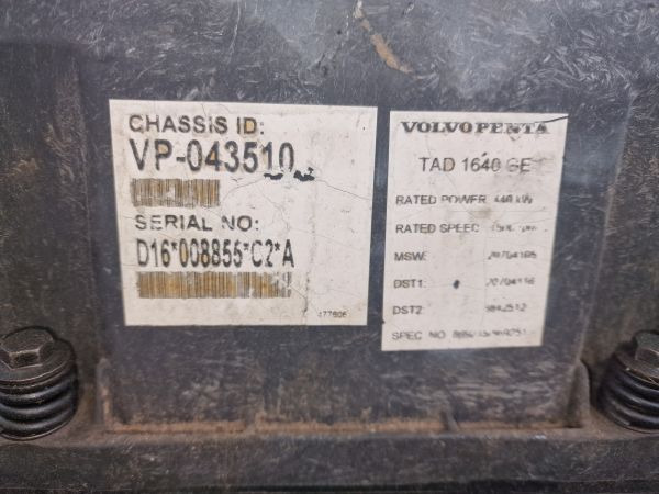 Volvo TAD1640GE Engine (Industrial) - Motor pentru Echipament industrial: Foto 2 Volvo TAD1640GE Engine (Industrial) - Motor pentru Echipament industrial: Foto 2