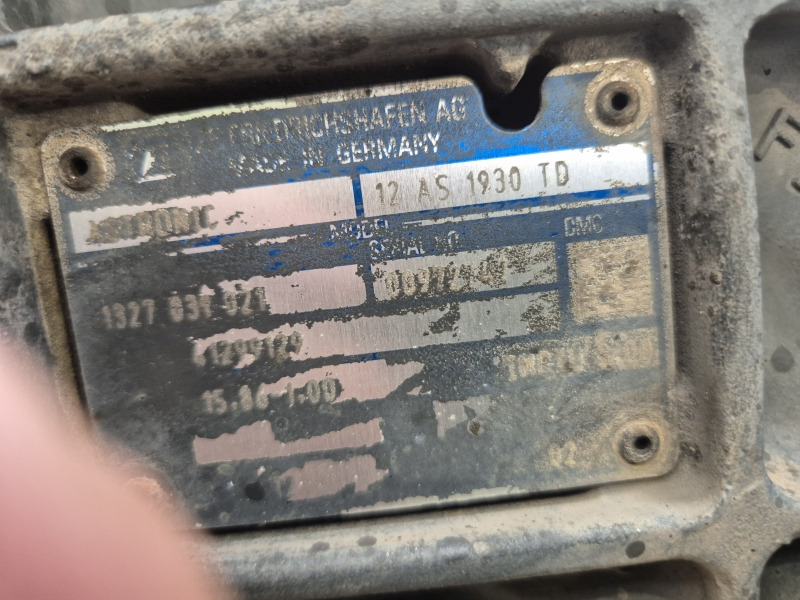 ZF Astronic 12AS1930TD Gearbox - Cutie de viteze: Foto 2 ZF Astronic 12AS1930TD Gearbox - Cutie de viteze: Foto 2