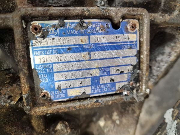 ZF Ecosplit 16S 2220 TO Gearbox - Cutie de viteze: Foto 2 ZF Ecosplit 16S 2220 TO Gearbox - Cutie de viteze: Foto 2