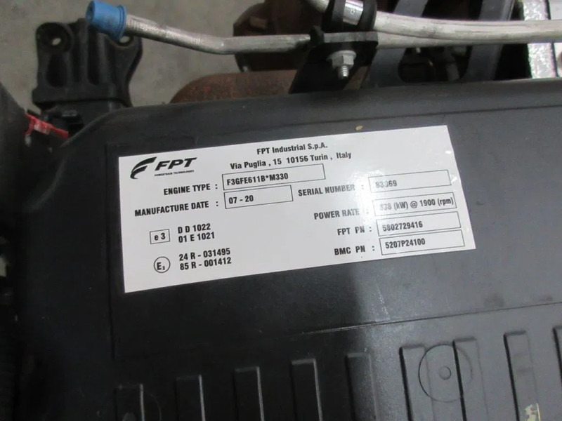 Iveco F3GFE611B*M330 PART 580279416 /460 PK MODEL 2022 IVECO & BMC /6000KM - Motor pentru Camion: Foto 5 Iveco F3GFE611B*M330 PART 580279416 /460 PK MODEL 2022 IVECO & BMC /6000KM - Motor pentru Camion: Foto 5