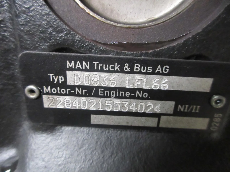 MAN 51.01100-6266 // 51.03100-6273 // D0836LFL66 MAN 18.250 TGM EURO 6 - Motor pentru Camion: Foto 5 MAN 51.01100-6266 // 51.03100-6273 // D0836LFL66 MAN 18.250 TGM EURO 6 - Motor pentru Camion: Foto 5