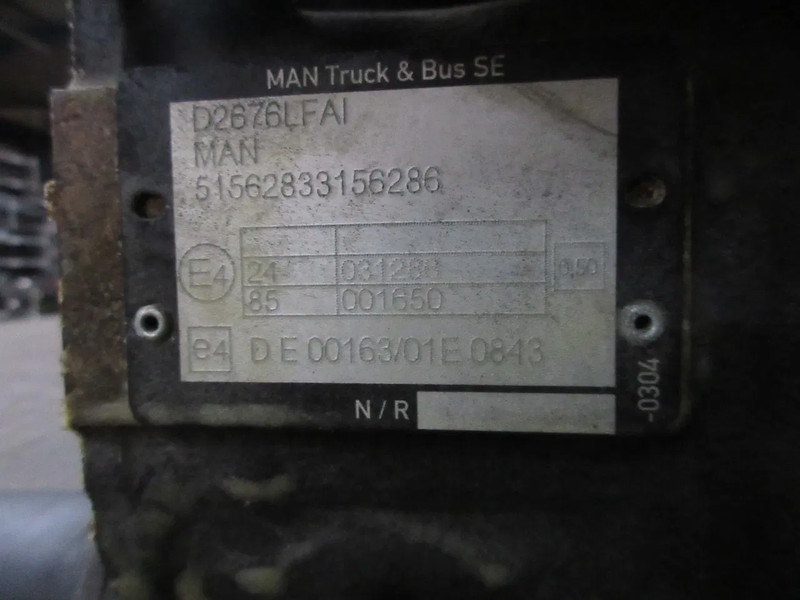 MAN 51.01100-6829 // 51.03100-6868 D2676LF AI 18.470 EURO 6 MODEL 2022 - Motor pentru Camion: Foto 5 MAN 51.01100-6829 // 51.03100-6868 D2676LF AI 18.470 EURO 6 MODEL 2022 - Motor pentru Camion: Foto 5