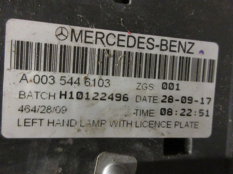 Mercedes-Benz A 003 554 61 03 ACHTERLAMP MERCEDES BENZ 1845 MP4 EURO 6 LINKS - Coada lumini pentru Camion: Foto 4 Mercedes-Benz A 003 554 61 03 ACHTERLAMP MERCEDES BENZ 1845 MP4 EURO 6 LINKS - Coada lumini pentru Camion: Foto 4