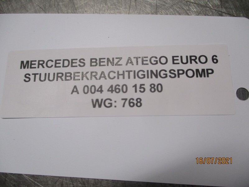 Mercedes-Benz A 004 460 15 80 STUURBEKRACHTIGINGSPOMP EURO 6 NIEUW!!! - Casetă de direcție: Foto 3 Mercedes-Benz A 004 460 15 80 STUURBEKRACHTIGINGSPOMP EURO 6 NIEUW!!! - Casetă de direcție: Foto 3